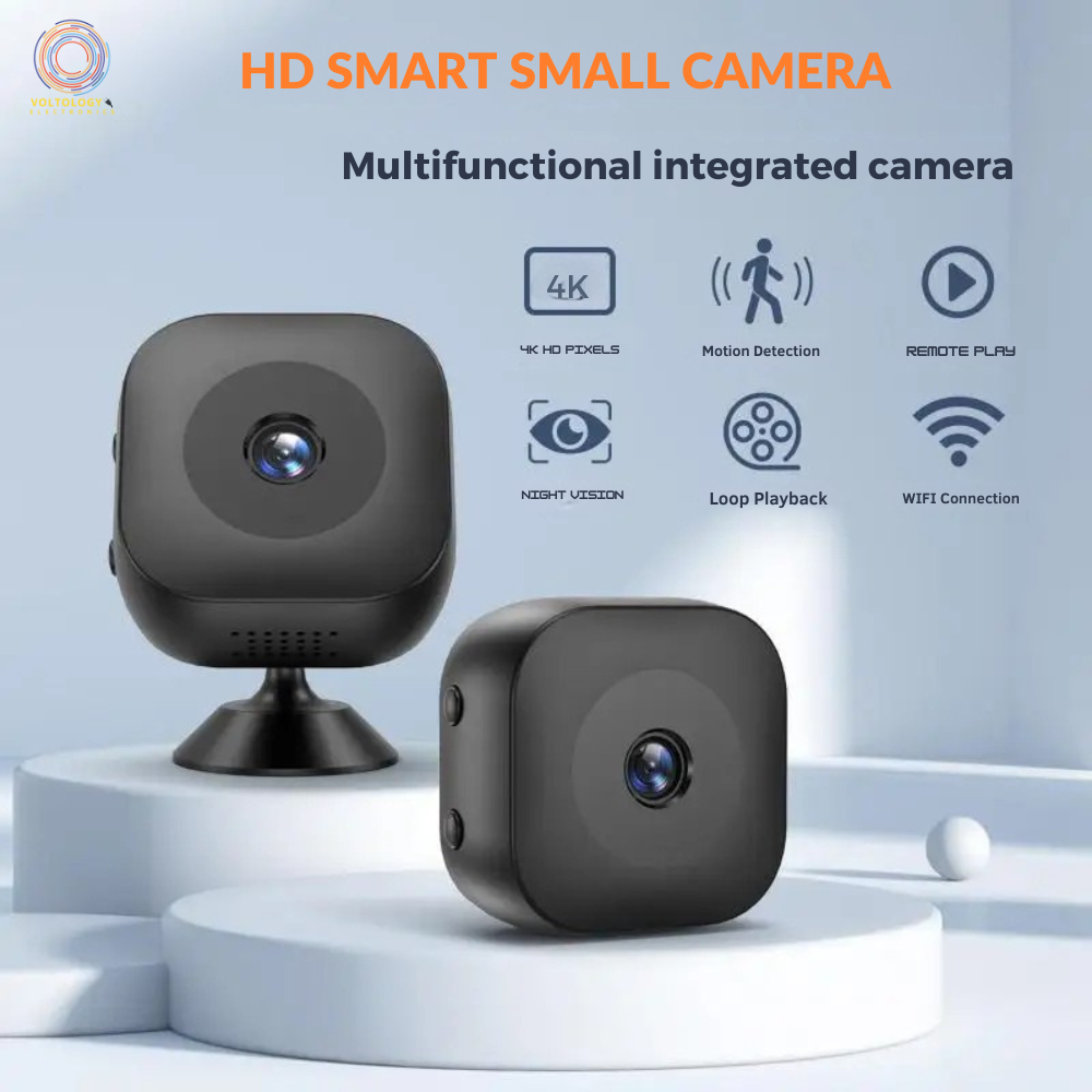 Xiaomi MIJIA 4K Mini Security Camera – Waterproof WiFi Surveillance with Night Vision & Motion Detection