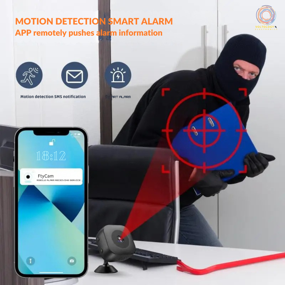 Xiaomi MIJIA 4K Mini Security Camera – Waterproof WiFi Surveillance with Night Vision & Motion Detection