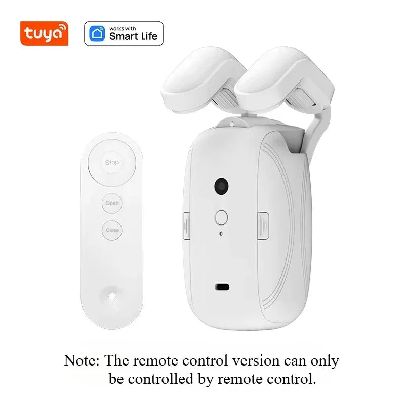 Smart Electric Curtain Motor – Single-Opening | Remote Controlled via Mobile App | Automatic Smart Home Drapery Assistant