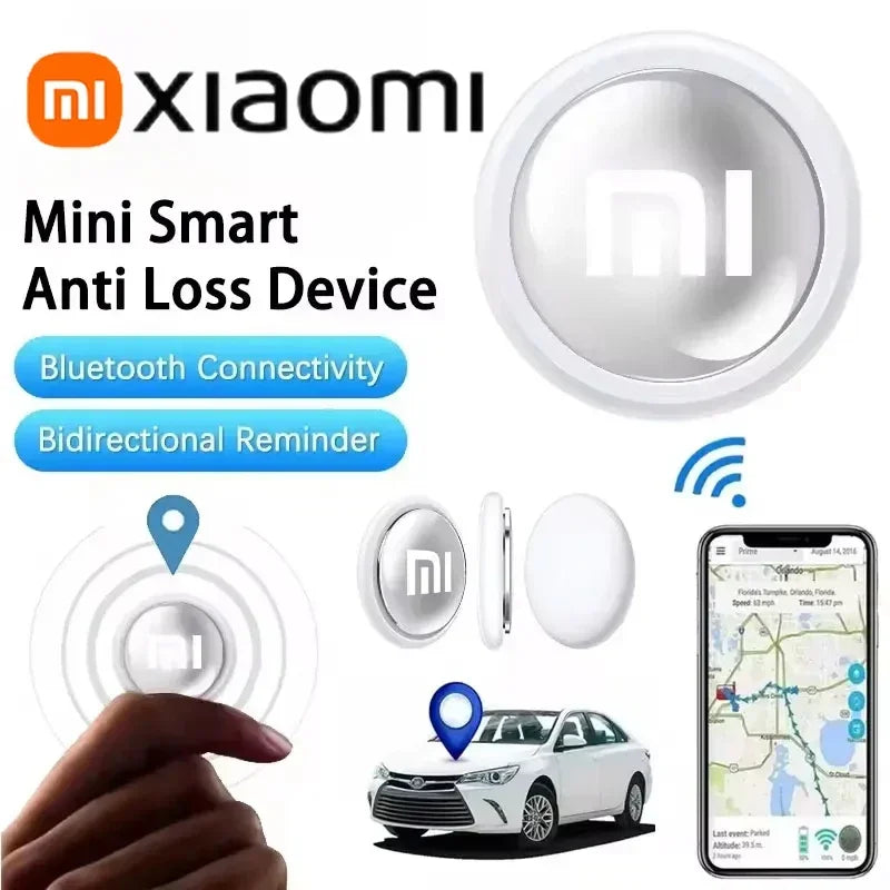 Xiaomi Mini Bluetooth GPS Tracker – Smart Finder with FindMy App Support for Bags, Pets, Kids, and More