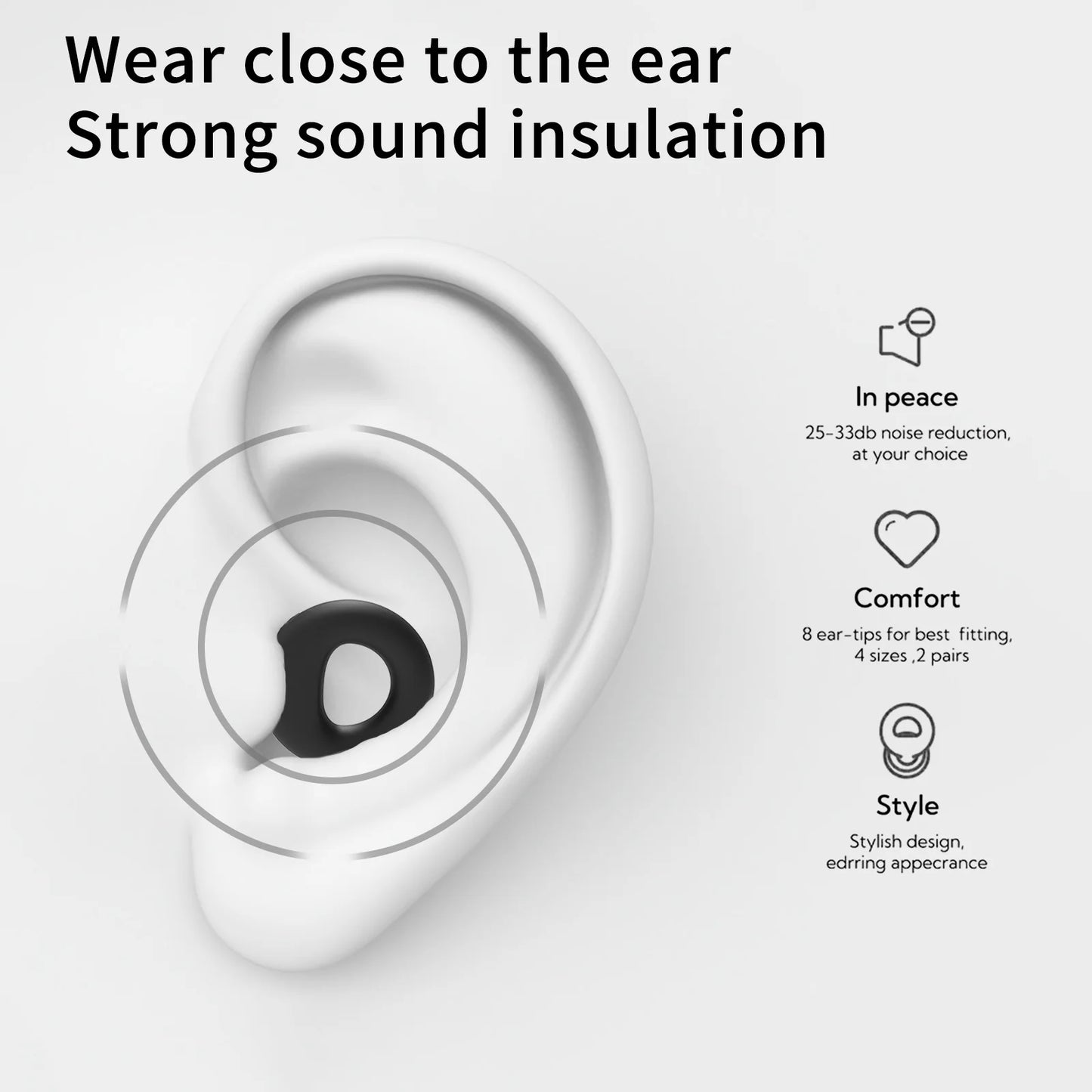 Loop Silicone Noise-Cancelling Earplugs – For Sleep, Swimming & Focus