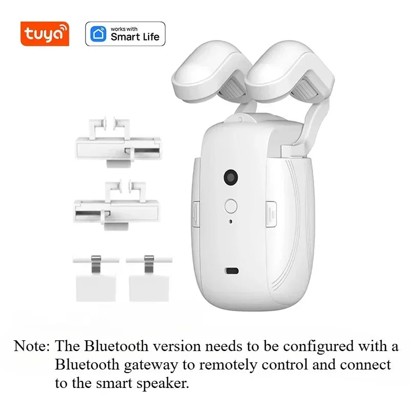 Smart Electric Curtain Motor – Single-Opening | Remote Controlled via Mobile App | Automatic Smart Home Drapery Assistant