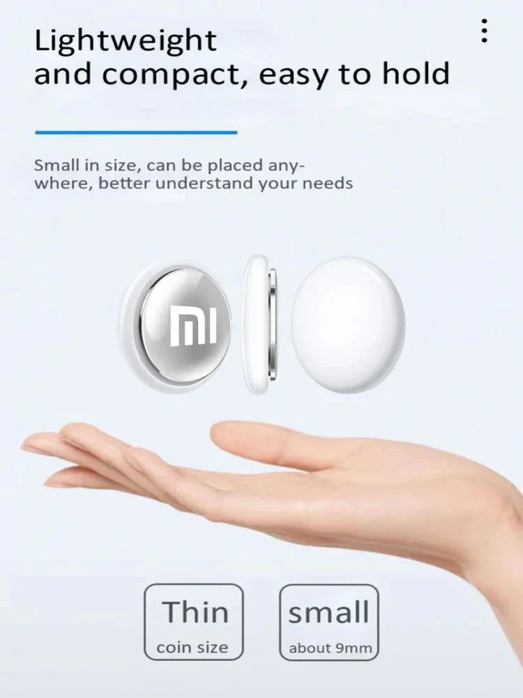 Xiaomi Mini Bluetooth GPS Tracker – Smart Finder with FindMy App Support for Bags, Pets, Kids, and More