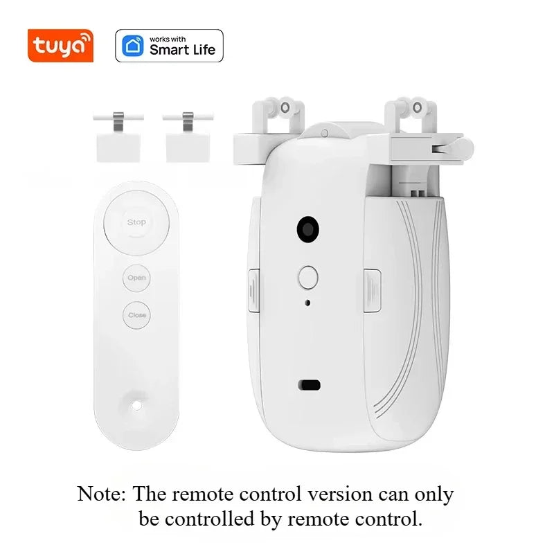 Smart Electric Curtain Motor – Single-Opening | Remote Controlled via Mobile App | Automatic Smart Home Drapery Assistant