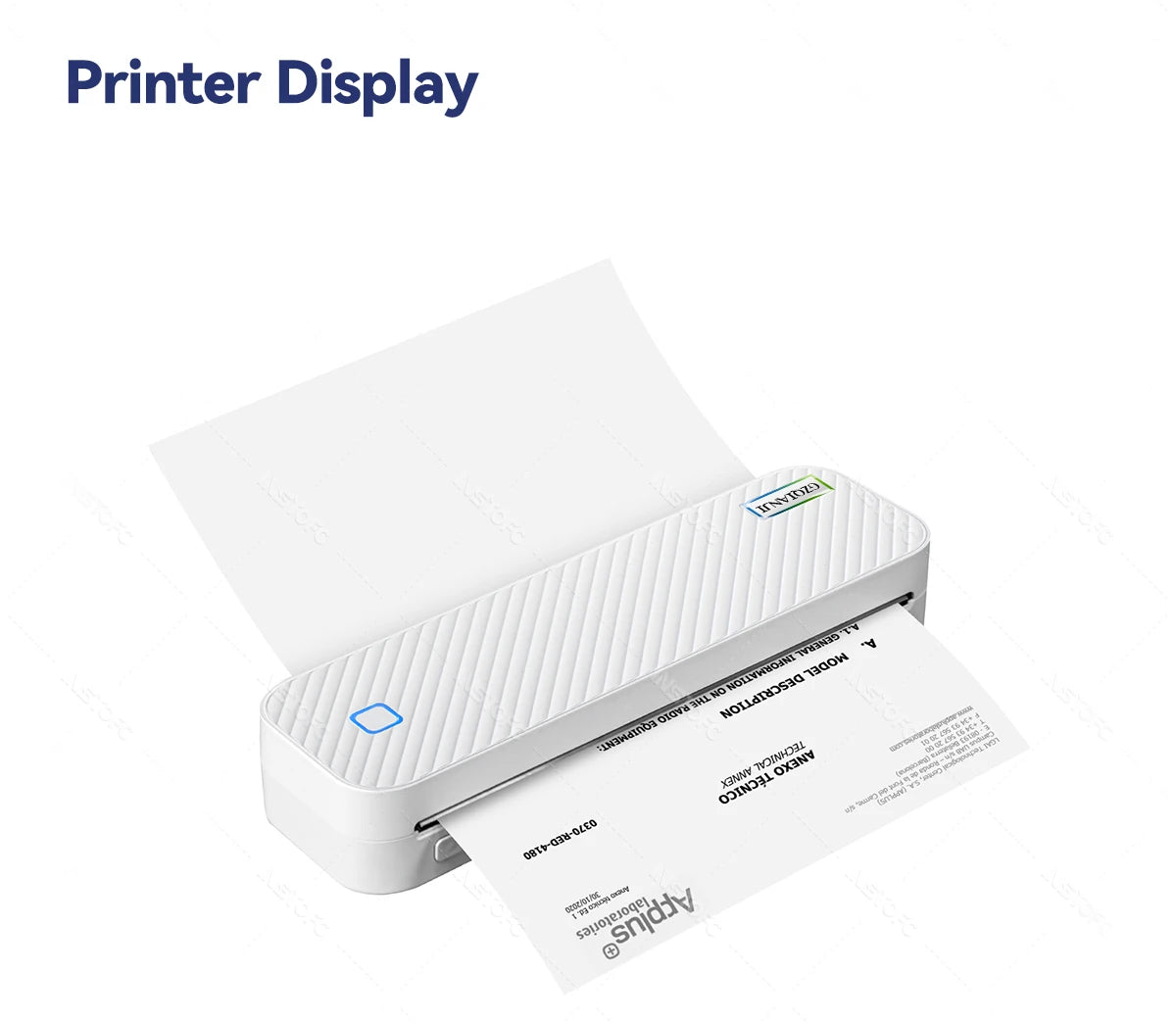 Portable A4 Bluetooth Thermal Printer – Print Documents & Photos On the Go