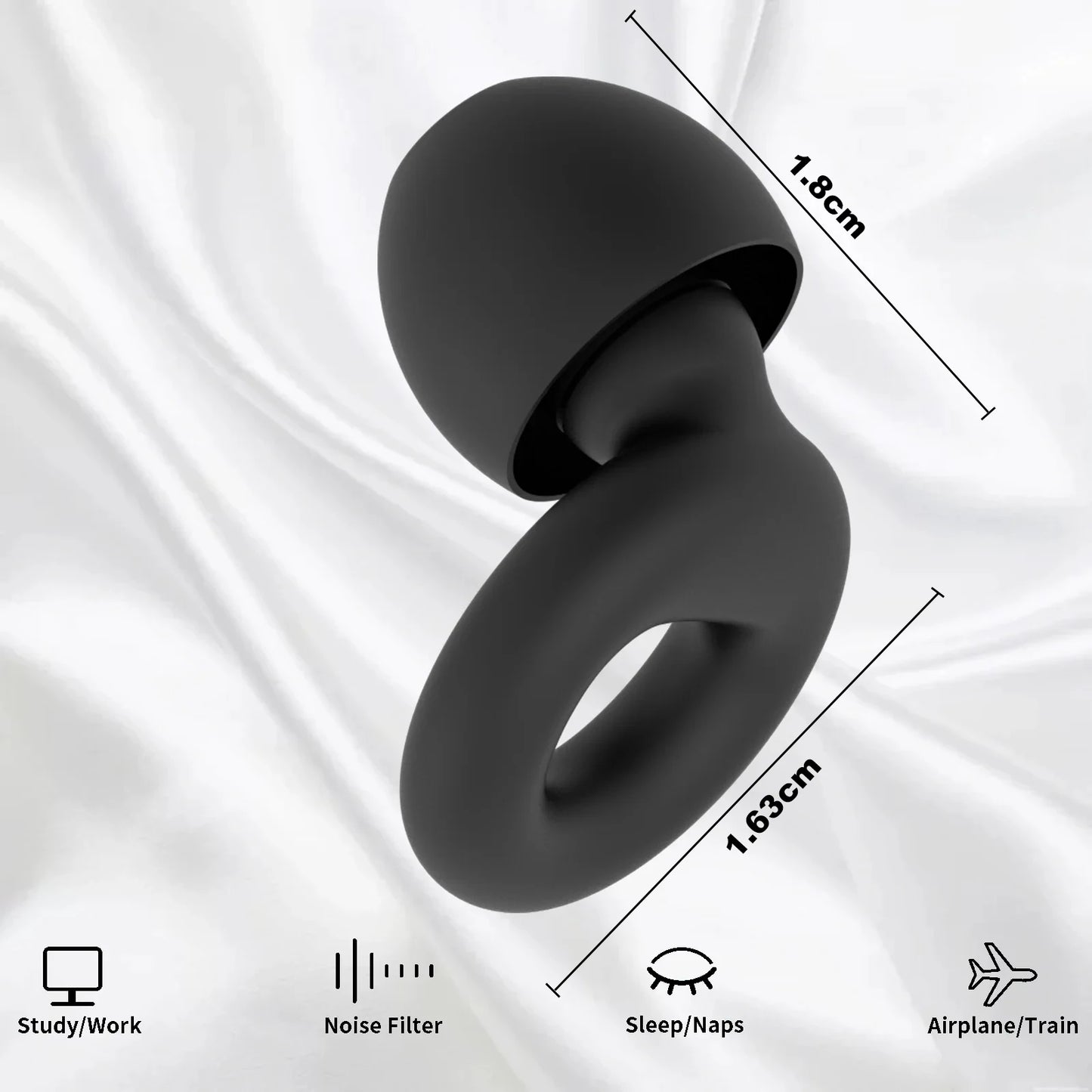 Loop Silicone Noise-Cancelling Earplugs – For Sleep, Swimming & Focus