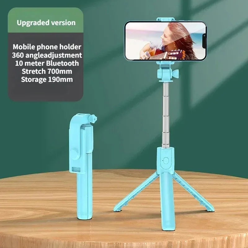 Wireless Selfie Stick Tripod – Extendable 3‑in‑1 with Bluetooth Remote for iPhone & Android