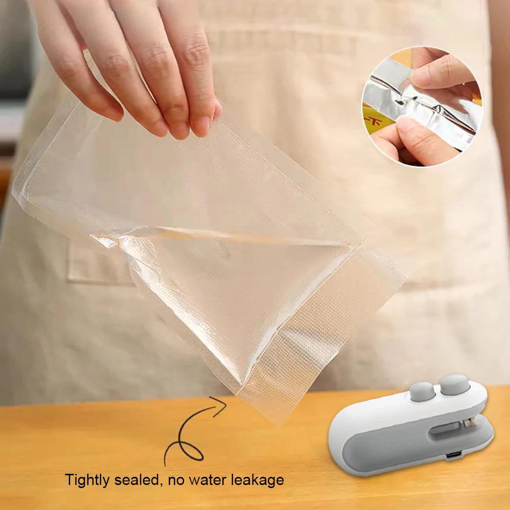 Mini Heat Sealer – Portable Bag Sealing Machine for Food & Plastic Packaging
