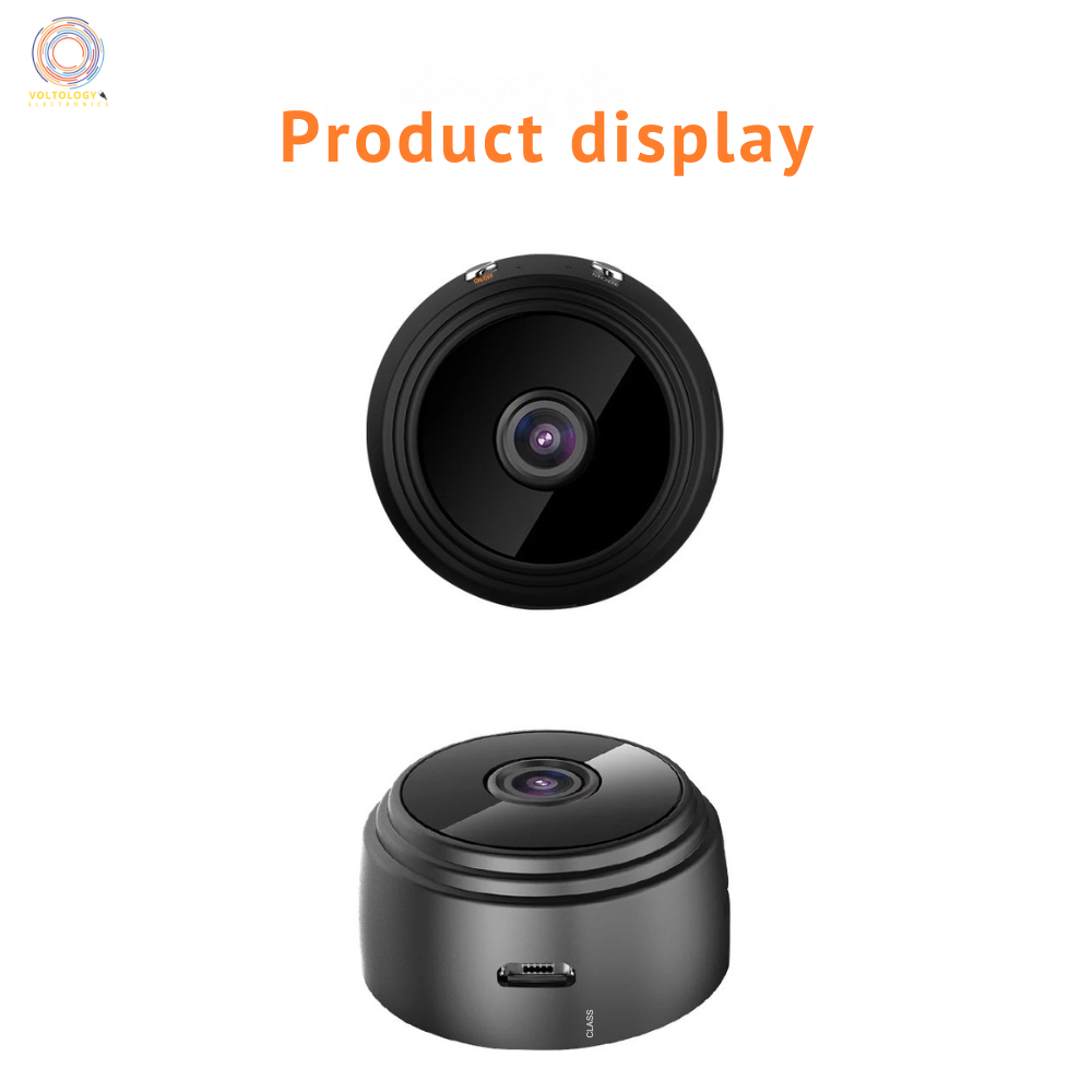 A9 Mini WiFi Security Camera – HD Wireless Monitoring with Motion Detection & Night Vision