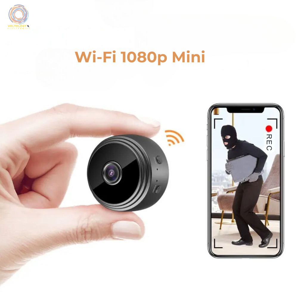 A9 Mini WiFi Security Camera – HD Wireless Monitoring with Motion Detection & Night Vision