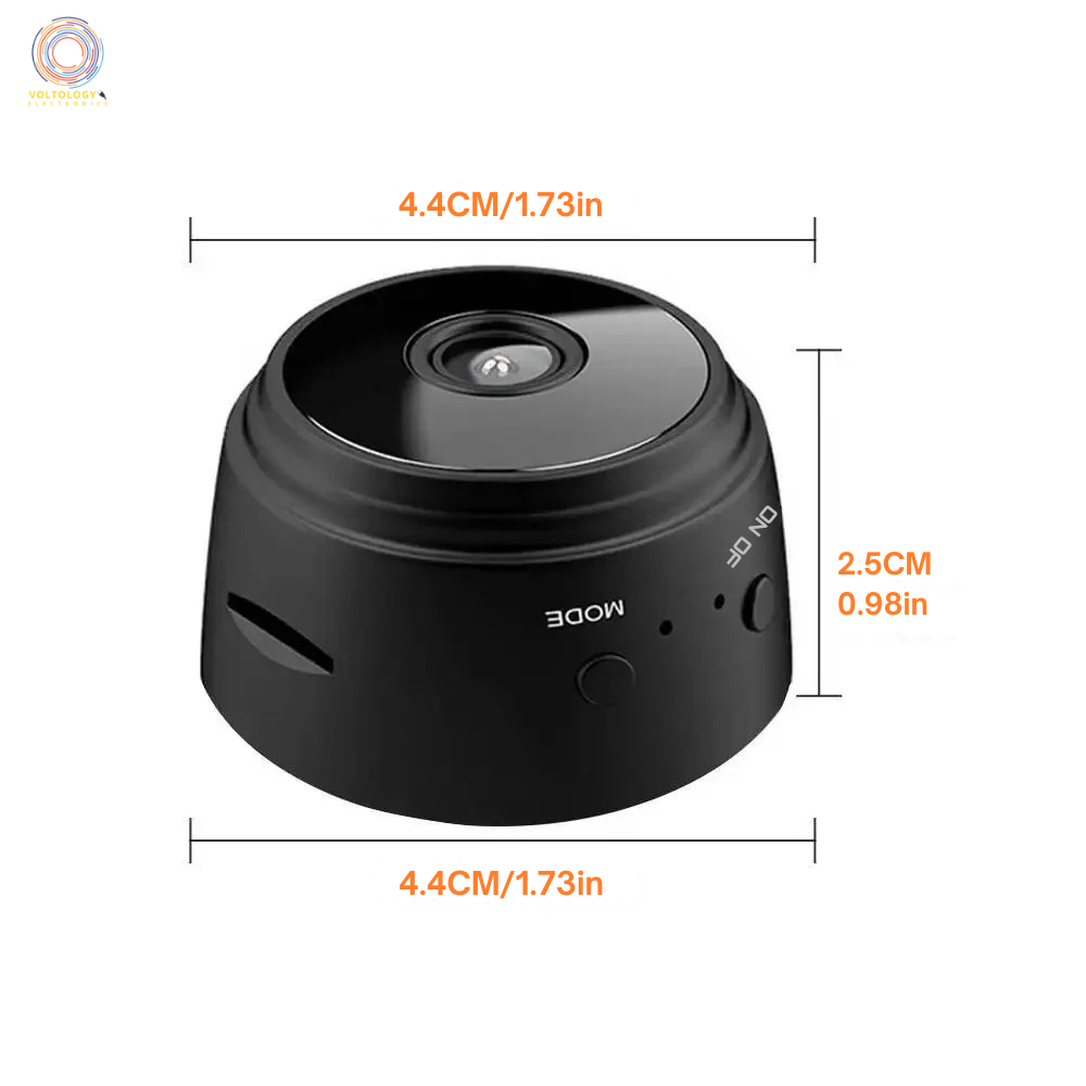 A9 Mini WiFi Security Camera – HD Wireless Monitoring with Motion Detection & Night Vision